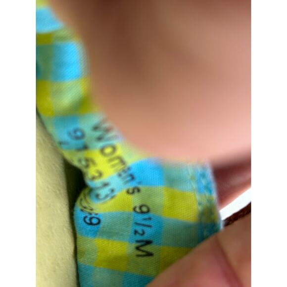 Sperry Katama Top Sider Womens Size 9.5 Green Blue Pink Stripped Espadrilles - Picture 3 of 8